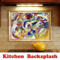 Freska od keramičkih pločica s voćem za kuhinju, tuš kabina u kupaonici 400598-Michelin43