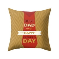 Ljubav prema najboljem tati kreativna jastučnica za Dan očeva od kože breskve 23 Kreativni baršun s različitim