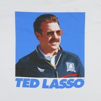 Muška majica s fotografijom trenera Teda Lassa licencirana za odrasle