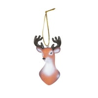 Božićni ukras od jelenskih rogova - uređenje doma -