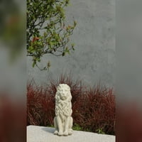 Veličanstveni čuvar sjedeći kip lavova
