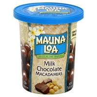 Mauna loa mliječna čokolada prekrivena makadamijama, oz. Limenka