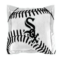 Chicago White So Grandslam Full Queen Comforter & Shams Set