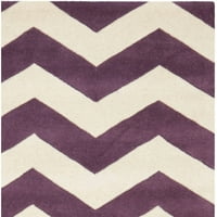 Ručno tkani tepih od 9715 boja ljubičaste Bjelokosti