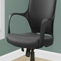 Uredska stolica, podesiva visina, okretna, ergonomska, nasloni za ruke, računalni stol, radni stol, Metal, Tkanina,