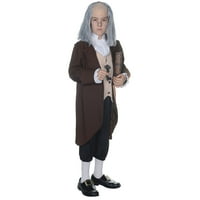 Kostim za dječake Ben Franklin s podstavom - Veličina-12