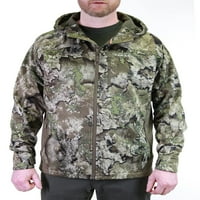Truetimber Tekari Stridefle puna jakna s kapuljačom s patentnim zatvaračem - XRC CAMO, L