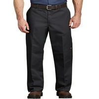 Muške Radne hlače širokog kroja s ravnim nogavicama s dvostrukim koljenom od A-liste