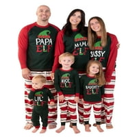 Identične obiteljske Pidžame, božićne pidžame za cijelu obitelj, svečane pidžame za odrasle, djecu, bebe i pse