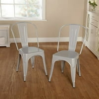 Metalna stolica od 2 komada u Više boja