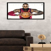 Plakat na zidu Cleveland Cavaliersa-LeBron James, 22.375 34