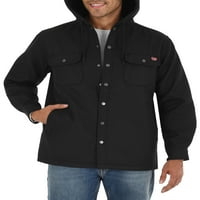 Wrangler radna odjeća muške i velike muške jakne esencijalne košulje s polarnom runom oblogom i kapuljačom, veličine