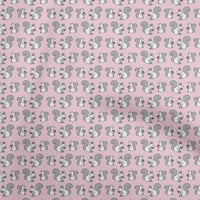 Oneoone baršunasto svijetlo ružičasta tkanina za životinjsku haljinu materijal tkanina tkanina tkanina tkanina