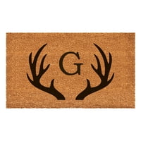 Antler Monogram DoorMat, 30 48