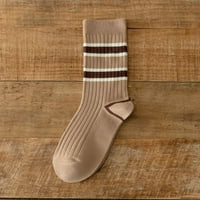 Čarape za muškarce i žene za jesen i zimu u skladu s printom, zadebljane tople čarape srednje duljine, ženske