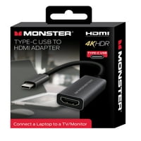 Adapter Monster Type-C, USB, HDMI