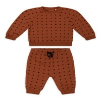 Petit Lem Baby Boy modni jogger set